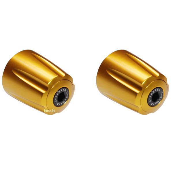 ユーカナヤ U-KANAYA アルミビレットハンドルバーエンド グルーヴタイプ ニンジャ250R ゴールド/ゴールド BEGVGD-KA044-GD WO店の通販は 5,320円