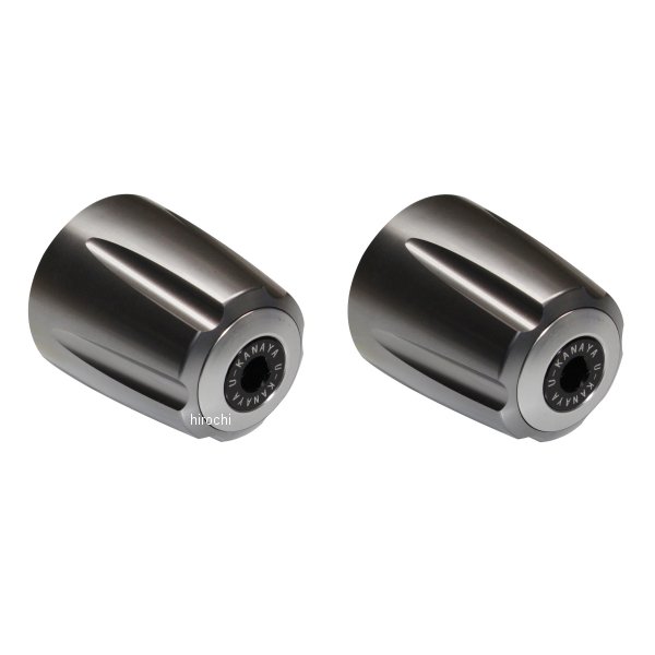 ユーカナヤ U-KANAYA アルミビレットハンドルバーエンド グルーヴタイプ XJR400/XJR400R チタン/シルバー BEGVTI-YA12-SV WO店の通販は 6,864円