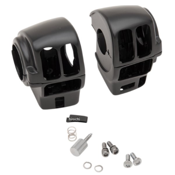 DRAG スイッチ ハウジング マットブラック 08年-13年 FLHX 0616-0356 WO店