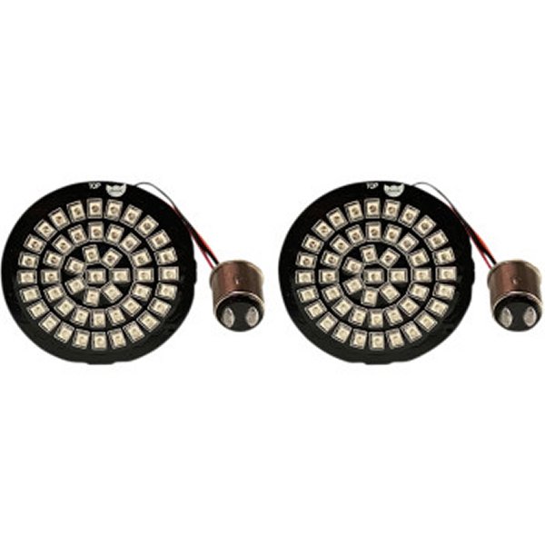 カスタム ダイナミクス LEDウインカーインサートリア ダブル球 赤 2020-1909 WO店 16,823円