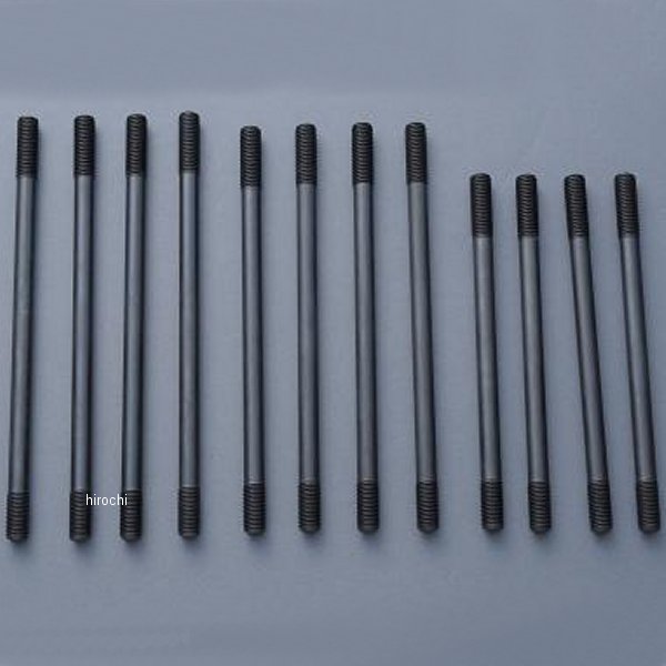 エムテック中京 M-TEC中京 MRS シリンダー スタッドボルトセット 72年-85年 Z1、Z2、Z1000 クロモリ WO店