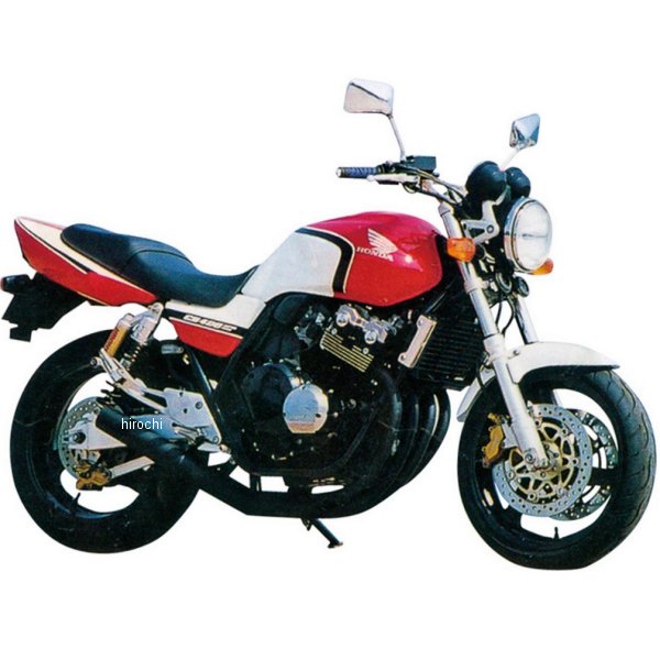 エムテック中京 M-TEC中京 MRS フルエキゾースト ショート管 CB400SF 黒 mrs-muh40-12b WO店 27,104円