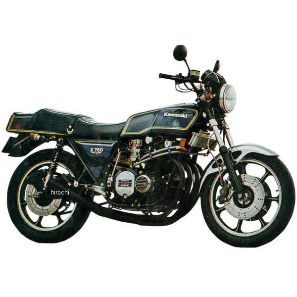 エムテック中京 M-TEC中京 MRS フルエキゾースト ショート管 手曲げ KZ1000、Z750FX-1 黒 MRS-REK10-01B WO店