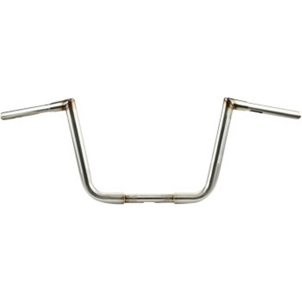 LAチョッパーズ LA Choppers 1.25インチ ハンドルバー ピーク 10インチ ステンレス 0601-5410 WO店