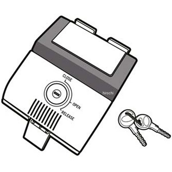 シャッド SHAD ロックカバー トップケース SH48ダークグレー専用 RED KEY WO店