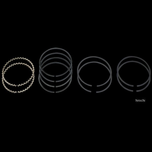 ヘイスティングス HASTINGS ピストンリング モリブデン +0.005 79年-84年 ショベル 2M6127.005 WO店の通販は 8,970円