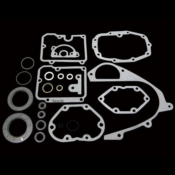 ジムズ JIMS トランスミッションガスケットキット 80年-90年 5速BigTwin 802 WO店