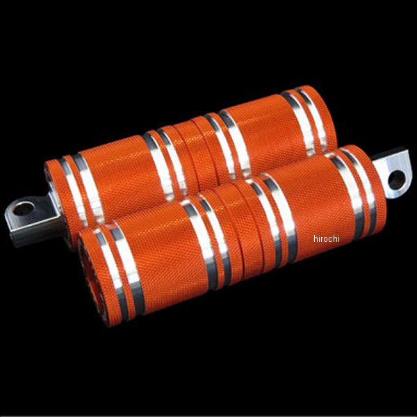 サイクルパイレーツ ファットフットペグロング オレンジ HDPG-4566OO WO店