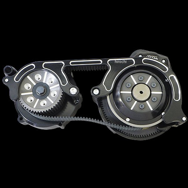 ベルト ドライブ Belt Drives 2ピース 2inオープンベルトキット 07年-16年ツアラー ブラック WO店