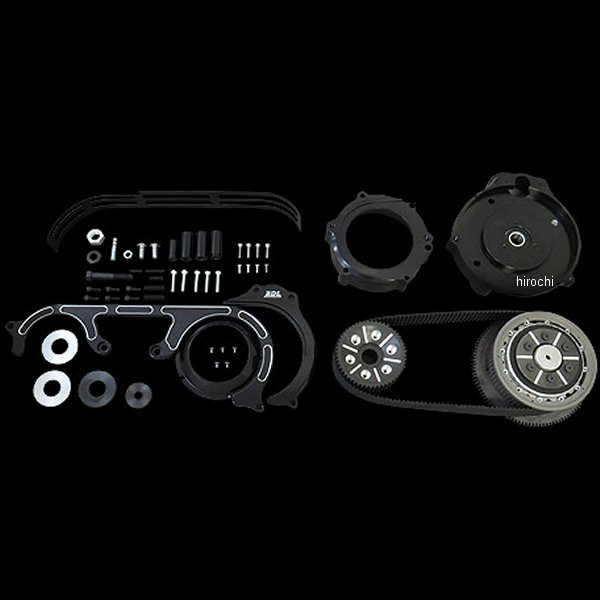 ベルト ドライブ Belt Drives 2ピース 2inオープンベルトキット 07年-17年ソフテイル ブラック WO店_1