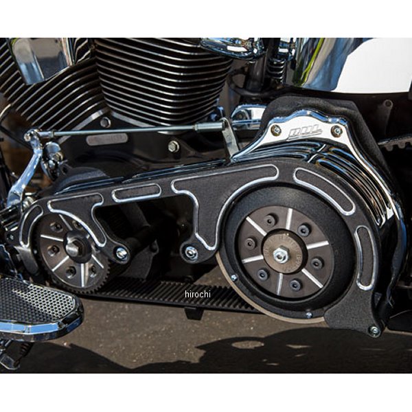 ベルト ドライブ Belt Drives 2ピース 2inオープンベルトキット 07年-17年ソフテイル ブラック WO店_2