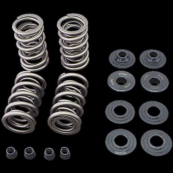 キブルホワイト Kibblewhite 軽量バルブスプリングキット 0.650inスチールリテーナー EVO TC WO店