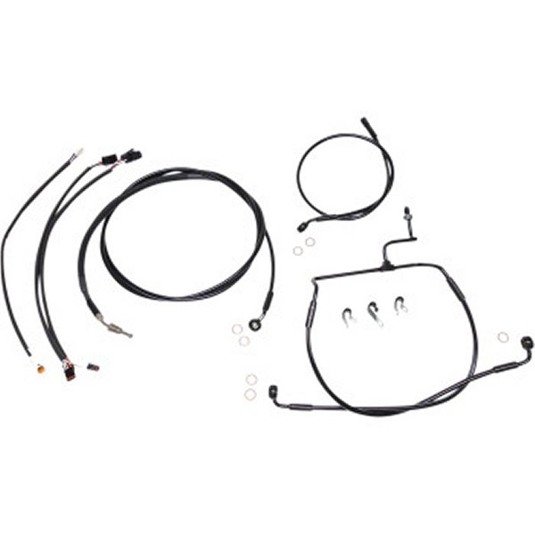 マグナム MAGNUM ケーブルキット XR 黒/黒 17年-19年 FLHX ABS無し 12-14インチ用 0662-0691 WO店