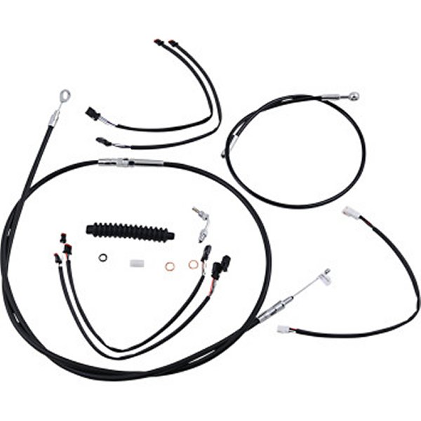 マグナム MAGNUM ケーブルキット XR 黒/クローム 18年以降 FXBB(上側のみ) 15-17インチ用 0662-0709 WO店