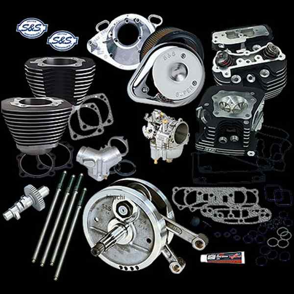 S&Sサイクル S&S Cycle 96cui ホットセットアップキット 93年-99年 BigTwin リンクルブラック 90-0123 WO店の通販は