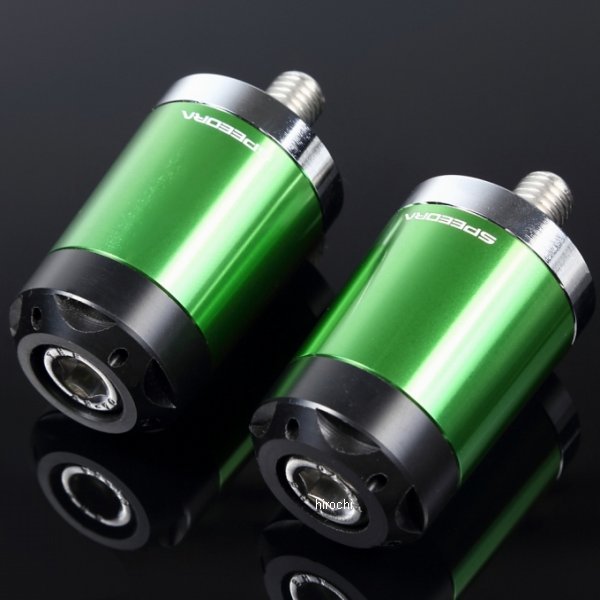 スピードラ SPEEDRA ヘビーウェイトハンドルバーエンド BMW M10 緑 ABEBL03GN WO店