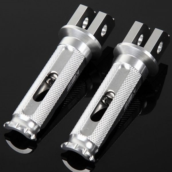 スピードラ SPEEDRA アルミ削り出しステップ レーシングタイプ ライダー用 シルバー/シルバー AFPR111SR WO店の通販は