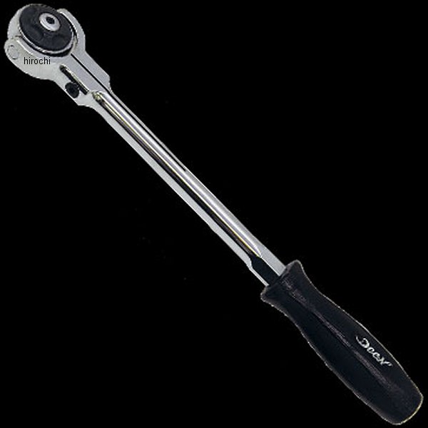 ディーン DEEN 3/8SQ ラウンドフルターン スイベルラチェット 275mm DNR3F-10 WO店