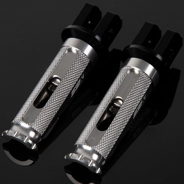 スピードラ SPEEDRA 軽銀削り出し足つき レーシングタイプ 馬乗り用 黒/チタン AFPR201TM WO店