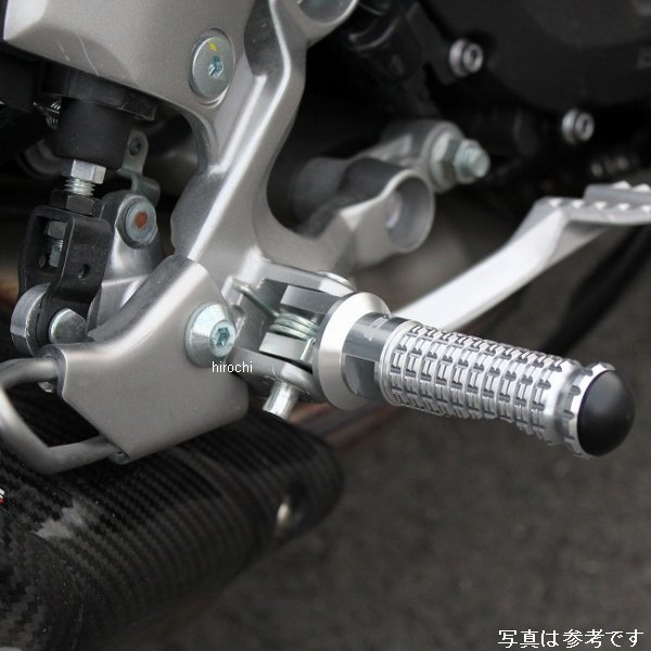 スピードラ SPEEDRA アルミ削り出しステップ スタンダードタイプ ライダー用 シルバー/シルバー AFPS102SR WO店の通販は