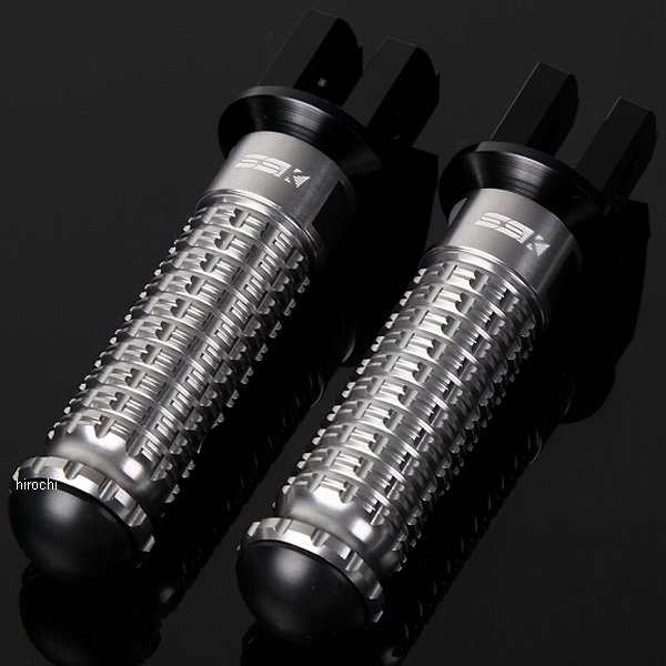 スピードラ SPEEDRA アルミ削り出しステップ スタンダードタイプ ライダー用 黒/チタン AFPS213TM WO店の通販は
