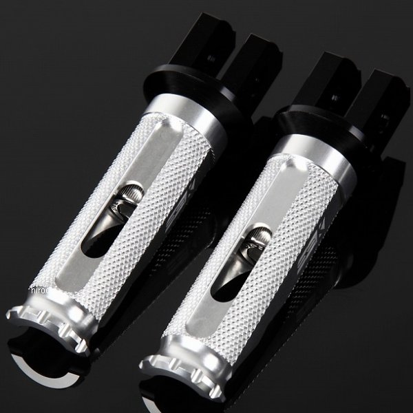 スピードラ SPEEDRA 軽銀削り出し足つき レーシングタイプ 馬乗り用 黒/しろがね色 AFPR209SR WO店