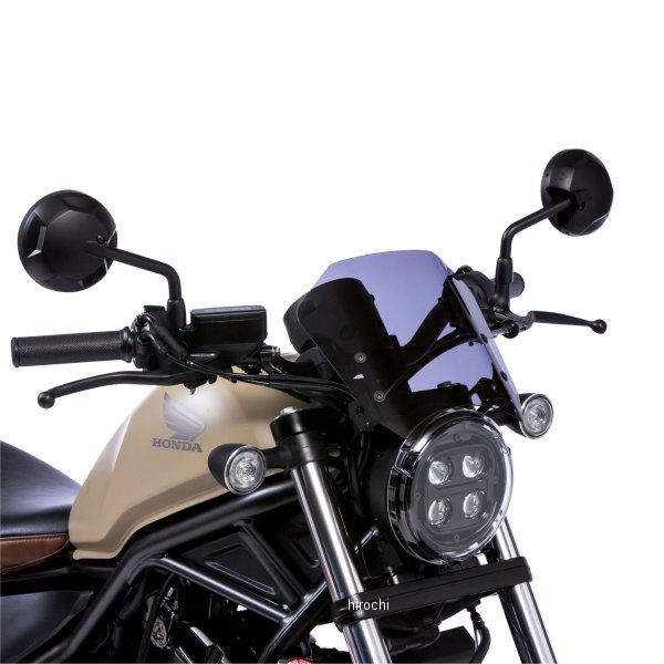 モリワキ メーターバイザーキット 20年以降 REBEL500、250 セミスモーク WO店