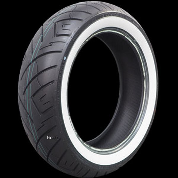 シンコータイヤ Shinko Tires SR777 ホワイトウォール 180/65B16 81H 16インチホイール装着車 リア 黒/白  026949-NF WO店｜au PAY マーケット