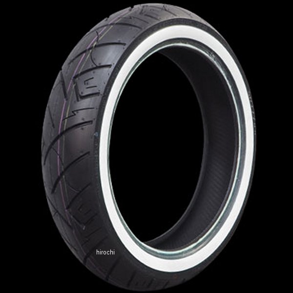 シンコータイヤ Shinko Tires SR777 ホワイトウォール 150/70B18 76H 18インチホイール装着車 リア 黒/白 026950-NF WO店の通販は 22,200円