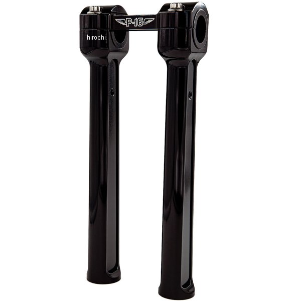 パワープラント Powerplant P16 ライザー 10in 1インチバー採用ハーレー 黒 P16PRTRSRBLK10 WO店