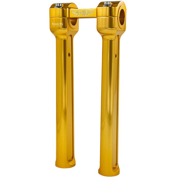 パワープラント Powerplant P16 ライザー 10in 1インチバー採用ハーレー ゴールド P16PRTRSRGLD10 WO店