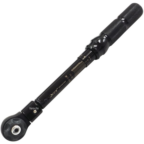 ディーン DEEN 3/8SQ トルクレンチ 5-25Nm 黒 DNTQ25NCR2 WO店_1