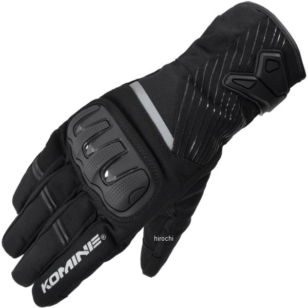 コミネ KOMINE 秋冬モデル プロテクト ウインターグローブ 黒 Mサイズ 4573325783935 WO店の通販は