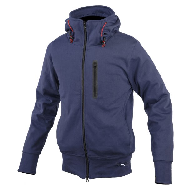 コミネ KOMINE 秋冬モデル プロテクトKVパーカー ネイビー Lサイズ 4573325782402 WO店