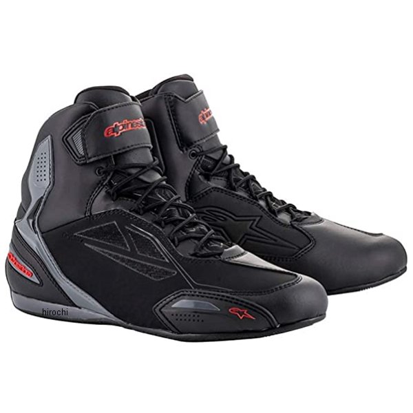 alpinestars ライディングシューズ　サイズ9.5 レッド/ブラック alpinestars ライディングシューズサイズ9.5 レッド/ブラック