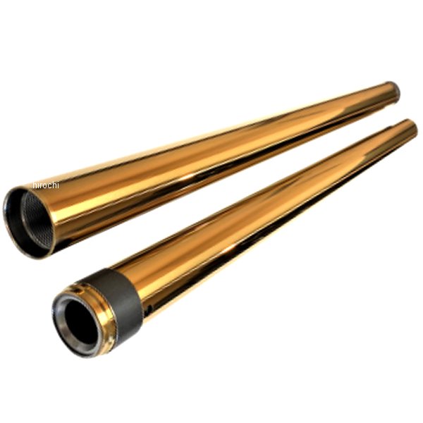 プロワン PRO-ONE フロント フォーク チューブ 20.25インチ 97年-13年 ハーレー 41mmフォーク ゴールド WO店