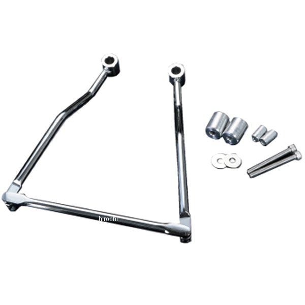 ラフ&amp;ロード ラリー591サイドバッグサポート CT125 メッキ RY59193CH WO店