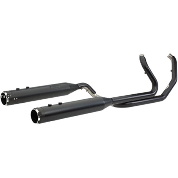 S&amp;S Cycle 50 ステート 2in1 サイドワインダー エキゾースト 17年-20年 ハーレー ツーリング 黒/ブラックスラスター 1800-2528 WO店