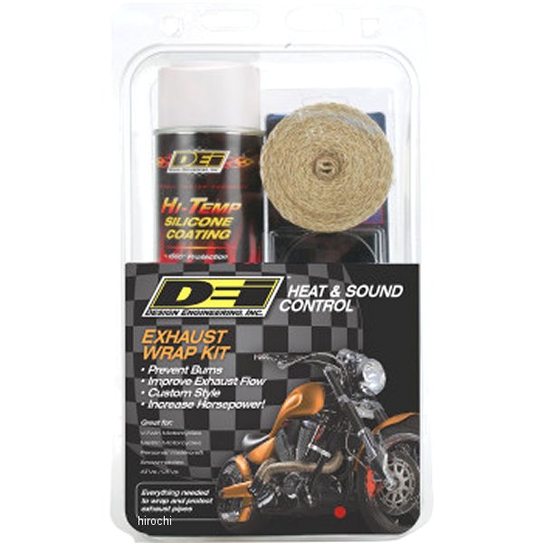 ディーイーアイ DEI エキゾースト ラップキット 2インチ x 15フィート タン/ホワイトシリコン WO店の通販は 9,709円