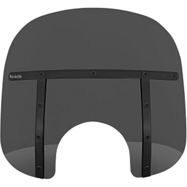 メンフィスシェード Memphis Shades ファット シールド 13インチ 7インチカットアウト ダークブラックスモーク/黒 WO店