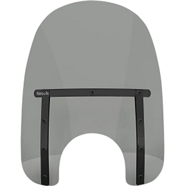 メンフィスシェード Memphis Shades スリム シールド 17インチ 7インチカットアウト ブラックスモーク/黒 WO店の通販は 25,829円