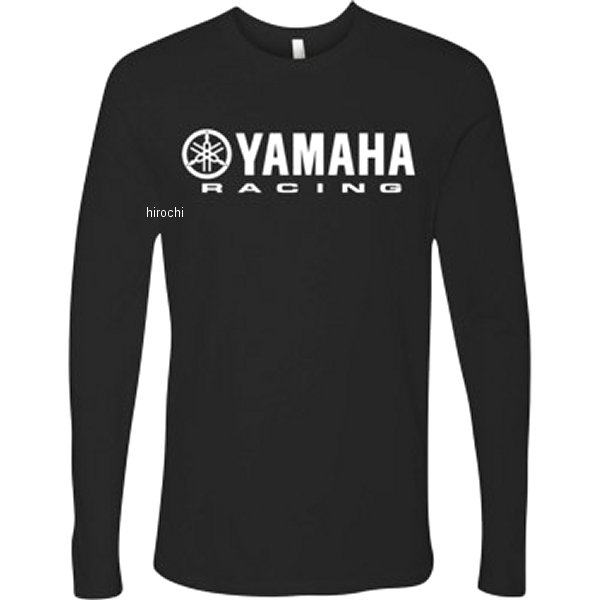 USヤマハ アパレル Tシャツ YAMAHA レージング ロングスリーブ 黒 2XLサイズ WO店