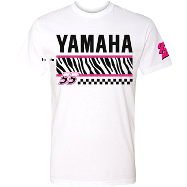 USヤマハ アパレル Tシャツ YAMAHA MOTOSPORT 白 Lサイズ WO店