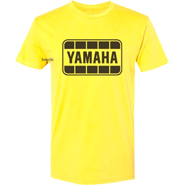 USヤマハ アパレル Tシャツ YAMAHA RETRO イエロー/黒 2XLサイズ WO店