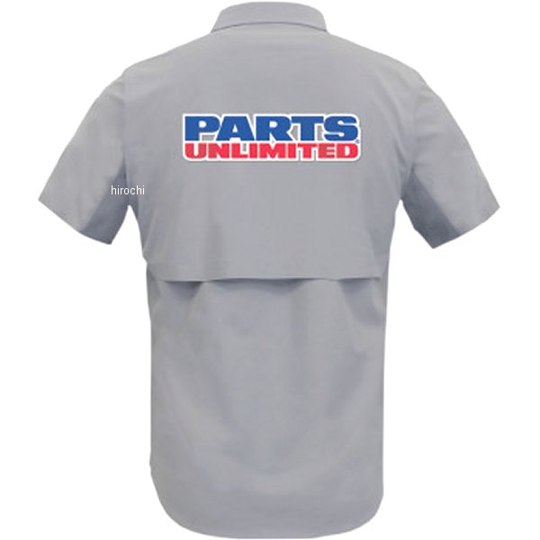 スロットルスレッズ THROTTLE THREADS SHRT VENTD PU SHOP GRY 4X 3040-3063 WO店