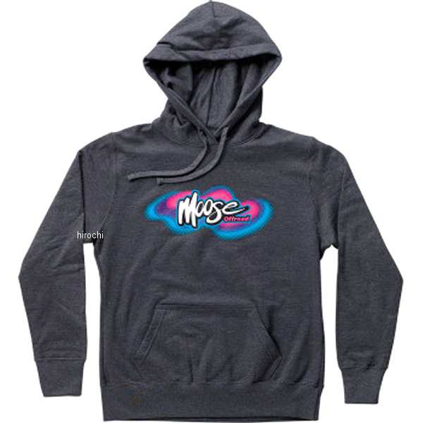 ムースレーシング Moose Racing パーカー Retro Moose レディース グレー L WO店の通販は