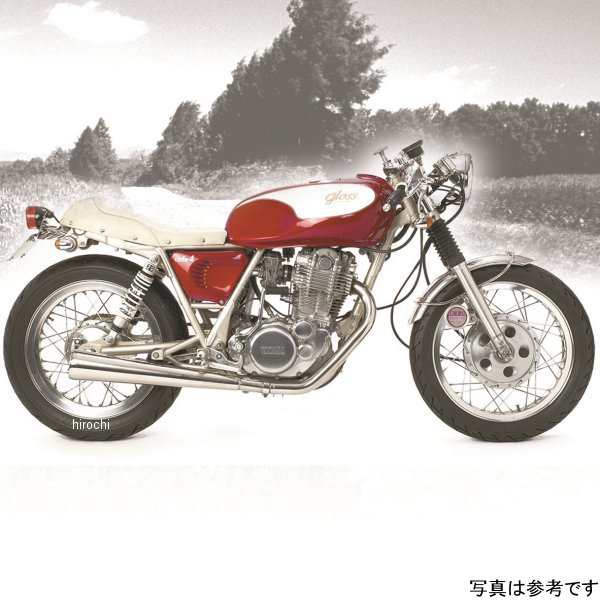 SR400、500 純正タンク　黒色