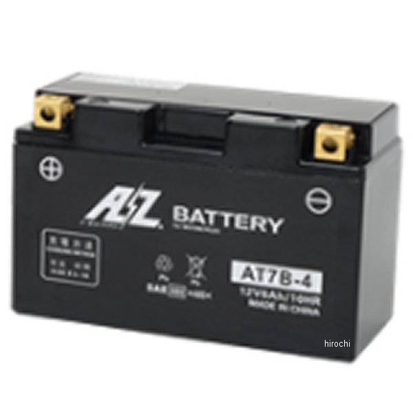 AT7B-4 エーゼット AZ バッテリー 液入り充電済 4950545350534 WO店の通販はバッテリー・メンテナンス用品