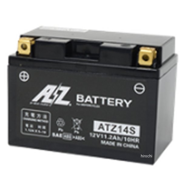 ATZ14S エーゼット AZ バッテリー 液入り充電済 4950545350688 WO店の通販は