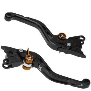 ユーカナヤ U-KANAYA GPタイプ ビレットレバーセット 21年以降 MT-09 黒 YA035-133-0501 WO店